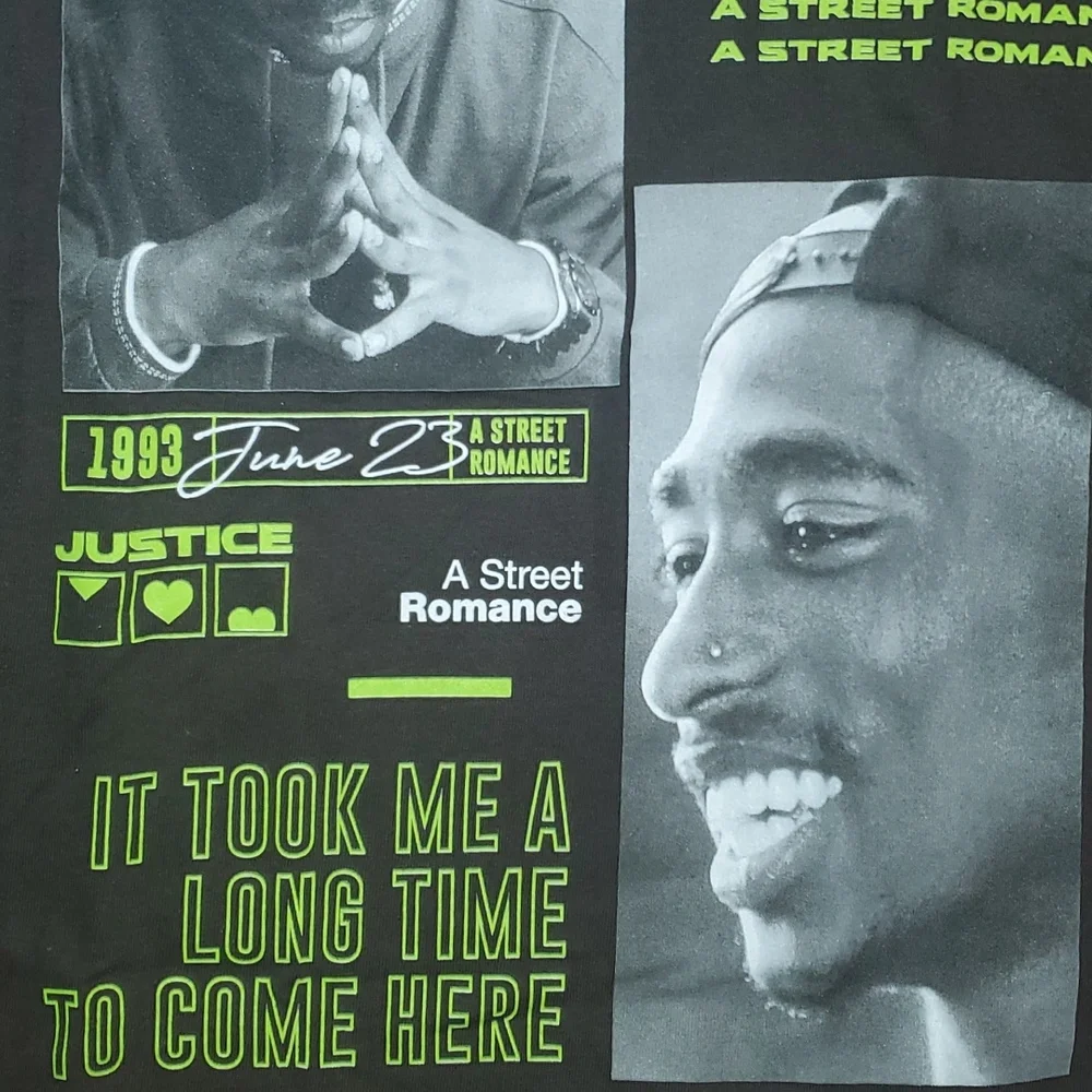 Chemistry Poetic Justice Tupac mens graphic tee - Picture 2 of 7